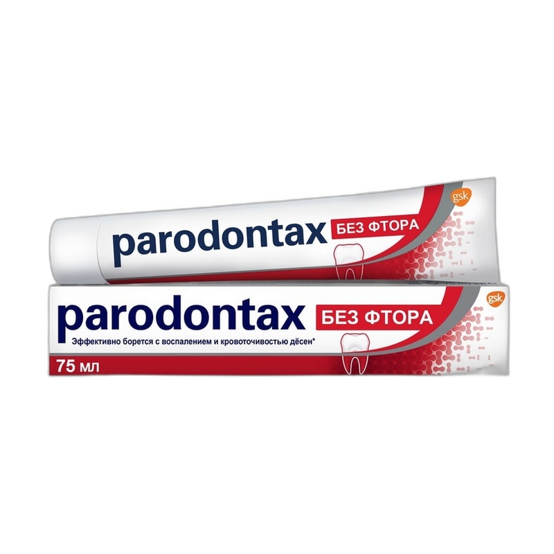 ПАСТА ЗУБНАЯ PARODONTAX БЕЗ ФТОРА 75МЛ