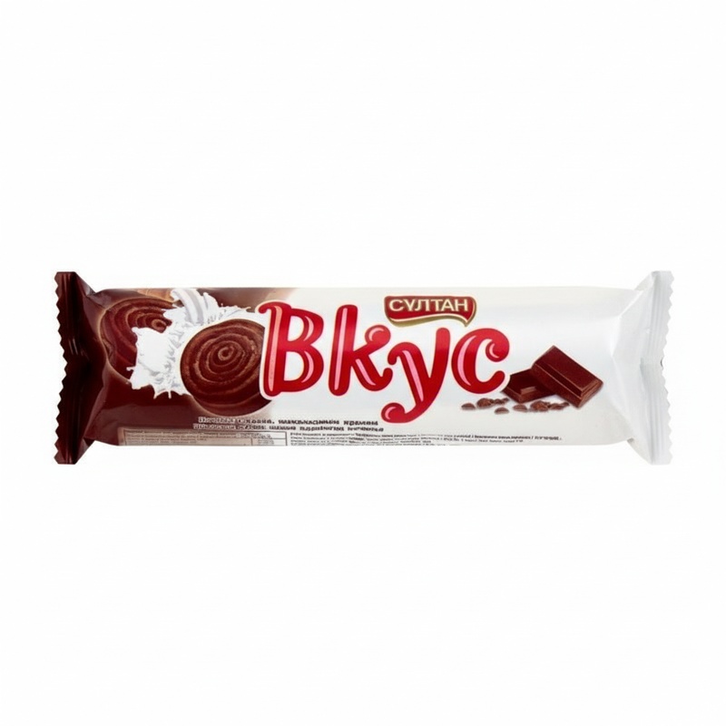 ПЕЧЕНЬЕ СУЛТАН ВКУС КАКАО ШОКОЛАДНЫЙ КРЕМ 80Г