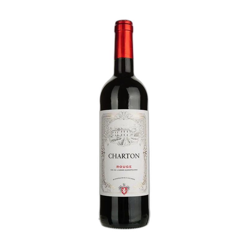 ВИНО CHARTON КРАСНОЕ СУХОЕ 10% 0,75Л ФРАНЦИЯ