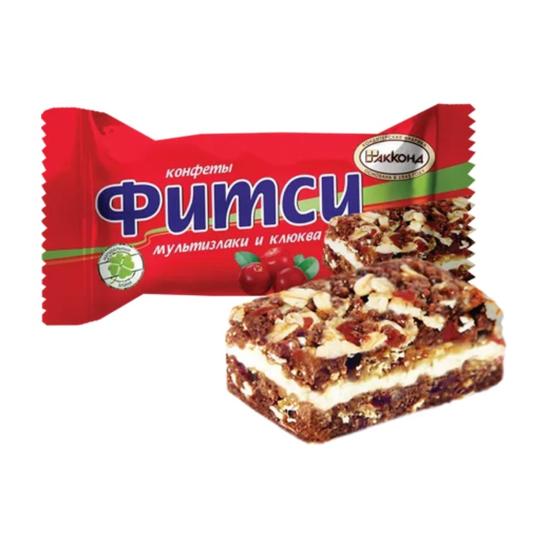 КОНФЕТЫ АККОНД ФИТСИ МУЛЬТИЗЛАКИ КЛЮКВА ВЕС