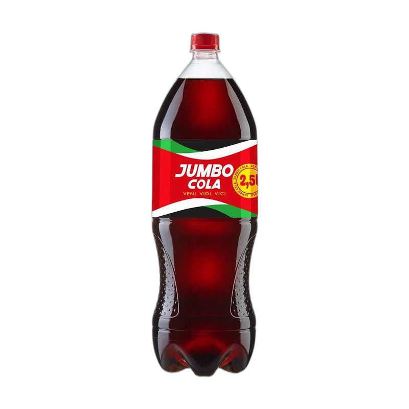 НАПИТОК ГАЗИРОВАННЫЙ JUMBO COLA 2,5Л ПЭТ