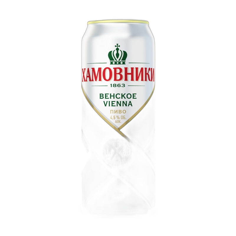 ПИВО ХАМОВНИКИ ВЕНСКОЕ 4,5% 0,45Л СТ/Б