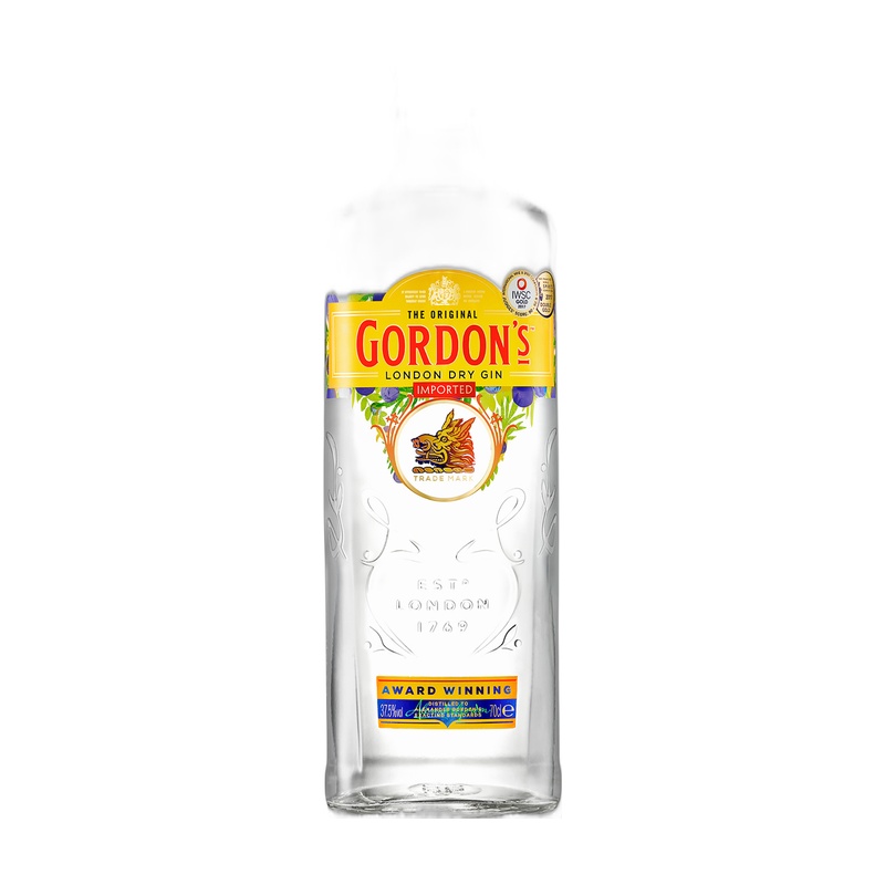 ДЖИН GORDON'S LONDON 37,5% 0,7Л