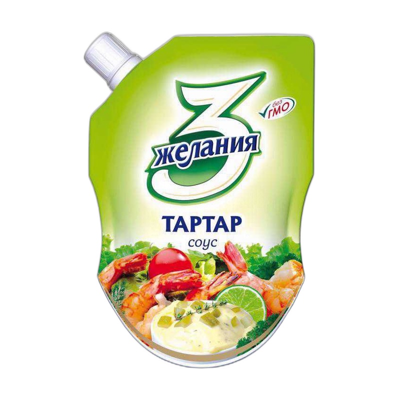 СОУС 3 ЖЕЛАНИЯ ТАРТАР 250Г Д/П