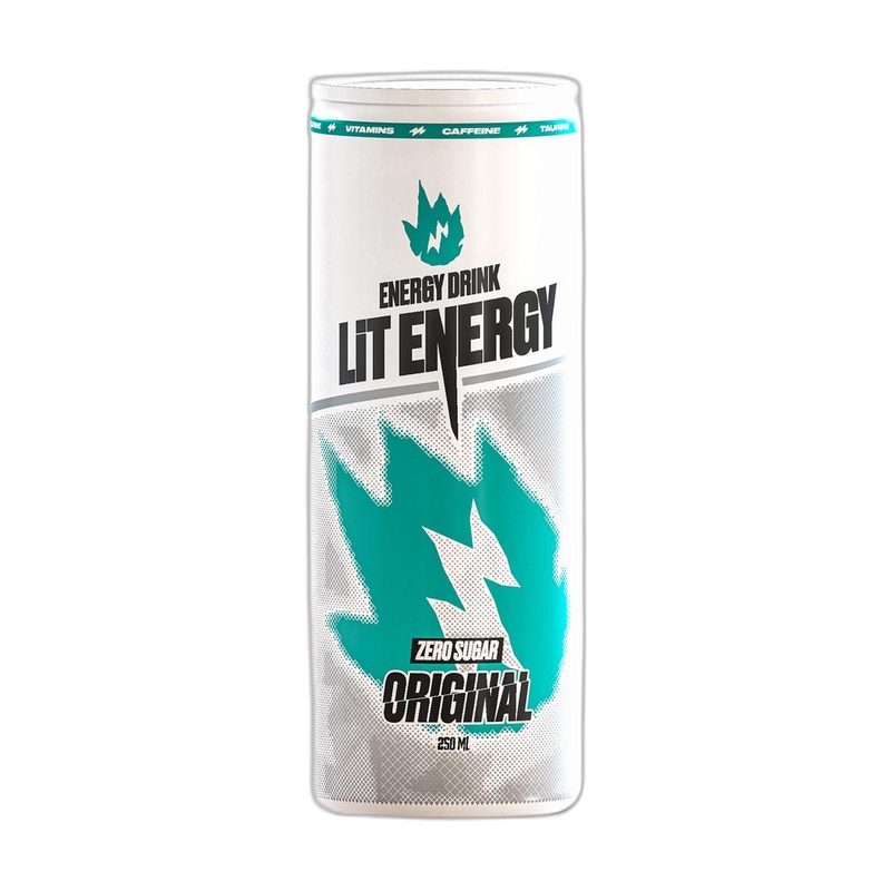 НАПИТОК ЭНЕРГЕТИЧЕСКИЙ LIT ENERGY ORIGINAL 0,25Л Ж/Б