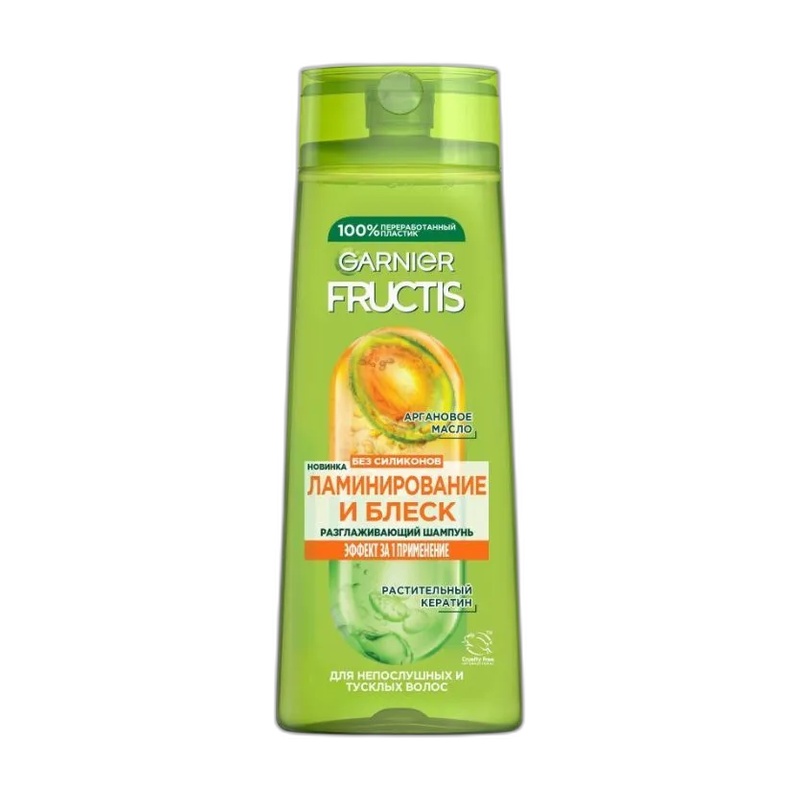 ШАМПУНЬ FRUCTIS ЛАМИНИРОВАНИЕ И БЛЕСК 250МЛ
