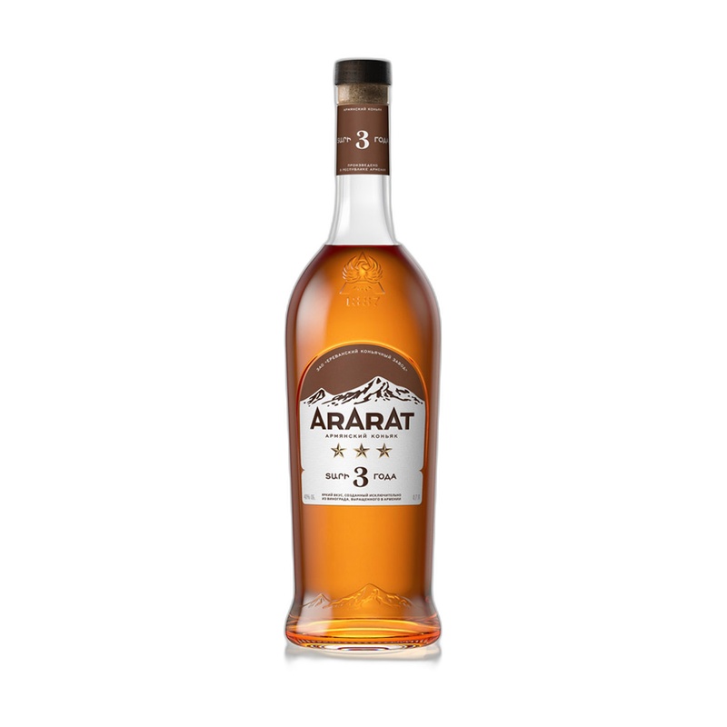 КОНЬЯК ARARAT 3 YO 40% 0,7Л