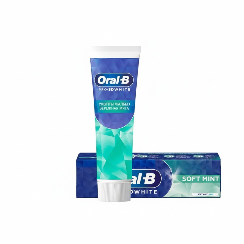ПАСТА ЗУБНАЯ ORAL-B PRO-3D WHITE БЕРЕЖНАЯ МЯТА 75МЛ