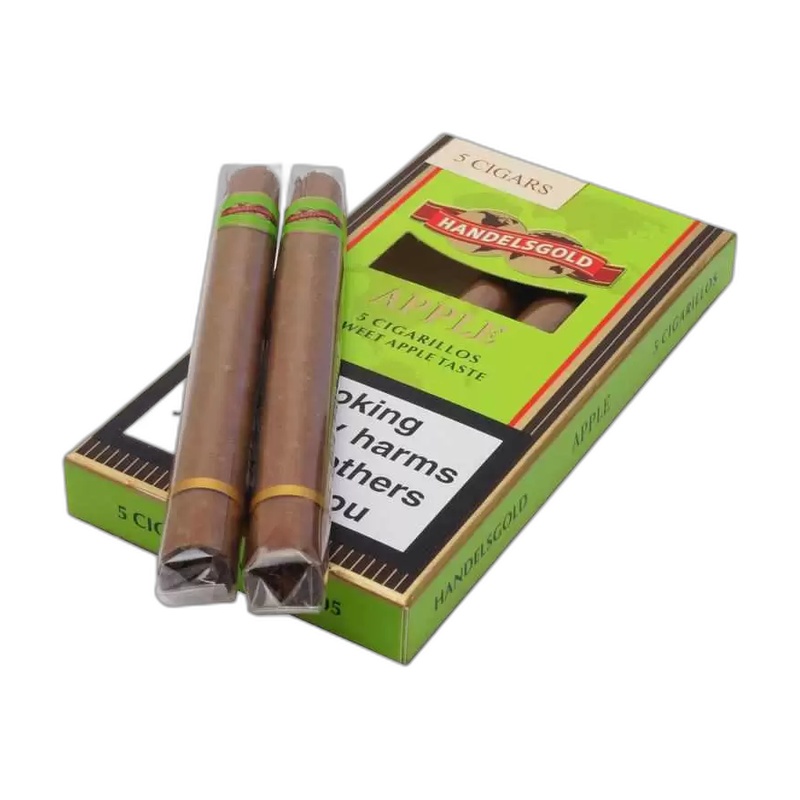 СИГАРИЛЛЫ HANDELSGOLD APPLE GREEN 5ШТ