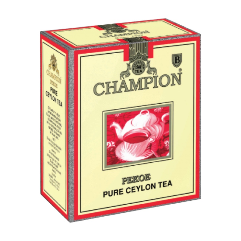 ЧАЙ ЧЕРНЫЙ CHAMPION PEKOE 100Г Ж/Б