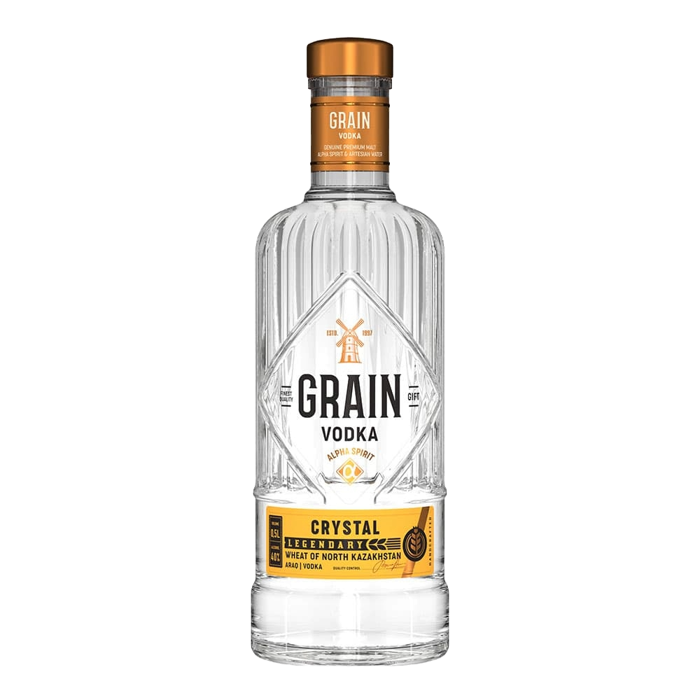 ВОДКА GRAIN GIFT CRYSTAL 40% 0,7Л