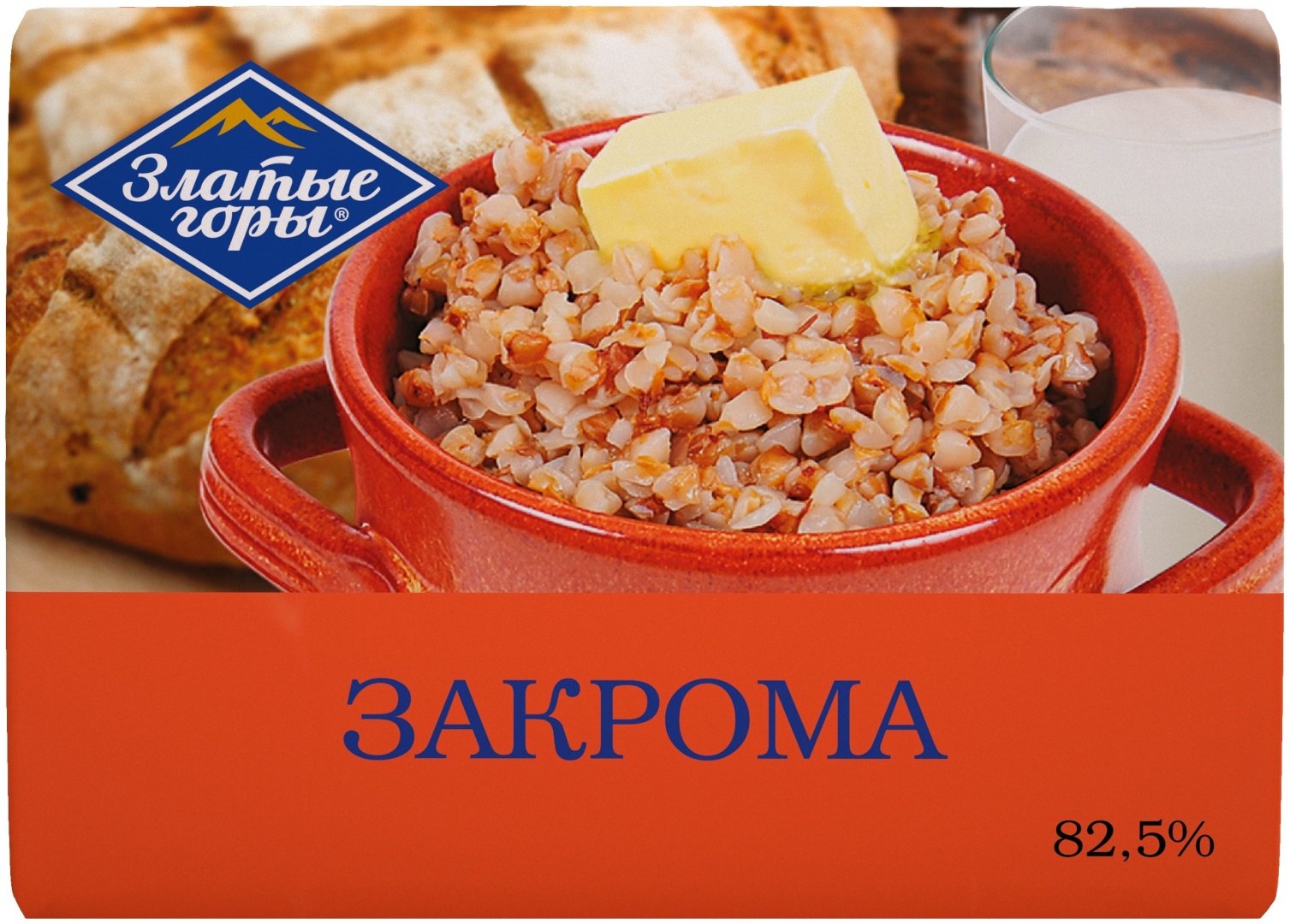 СПРЕД ЗЛАТЫЕ ГОРЫ ЗАКРОМА 82,5% 180Г