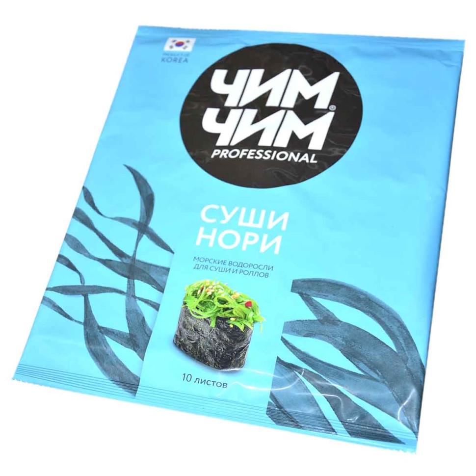 ВОДОРОСЛИ МОРСКИЕ NORI SUSHI 10 ЛИСТОВ 24Г