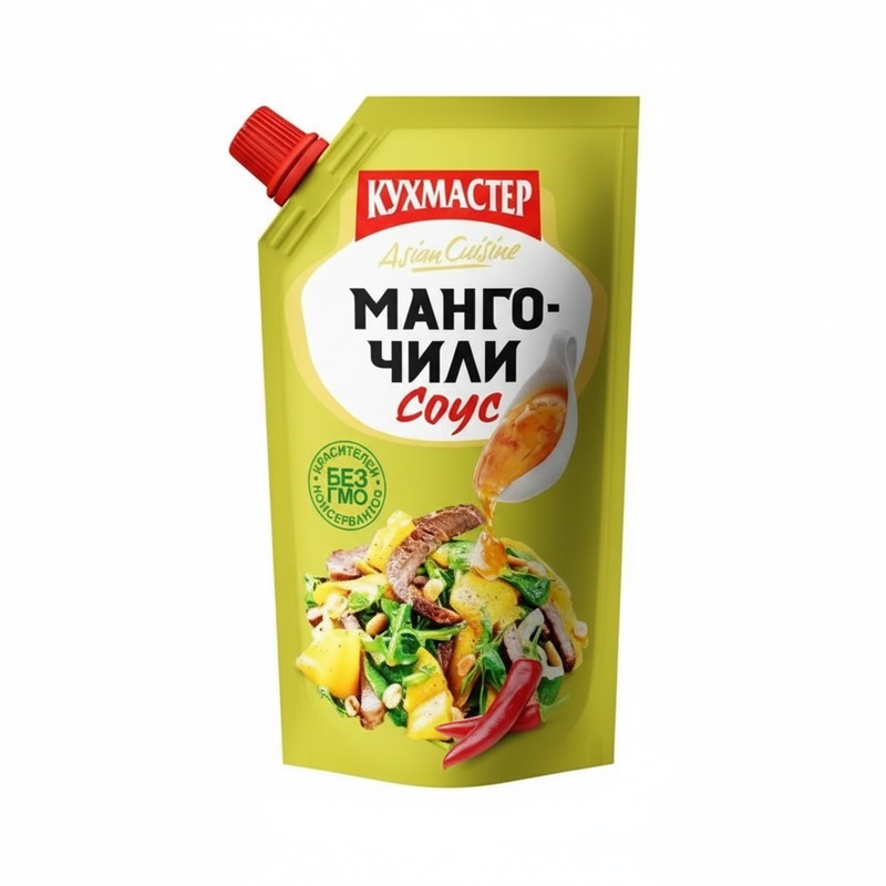 СОУС КУХМАСТЕР МАНГО-ЧИЛИ 230Г Д/П