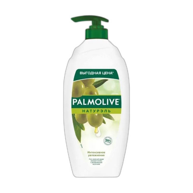 ГЕЛЬ ДЛЯ ДУША PALMOLIVE НАТУРЭЛЬ МОЛОКО И ОЛИВА 750МЛ