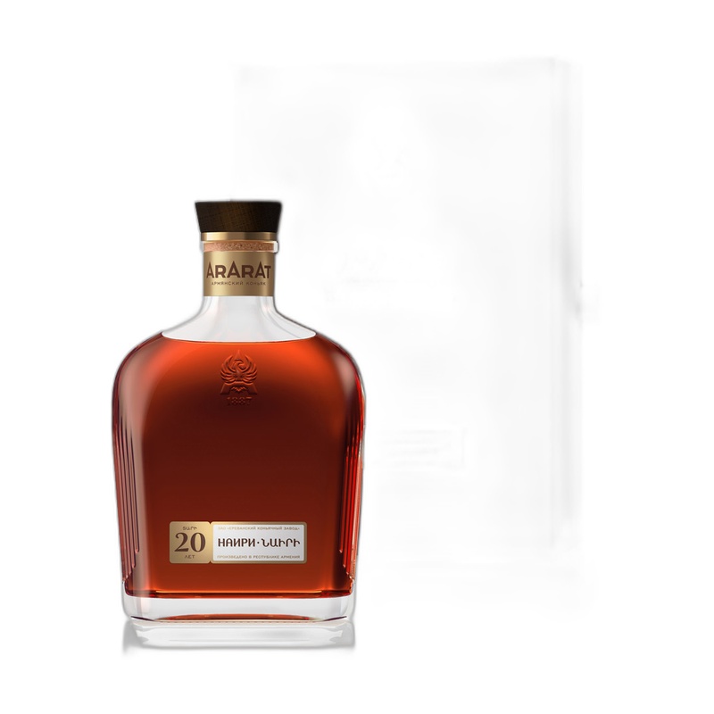 КОНЬЯК ARARAT NAIRI 20 YO 40% 0,7Л