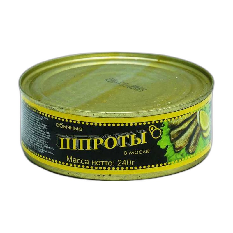 ШПРОТЫ JFM STELLA MARIS В МАСЛЕ 240Г КЛЮЧ