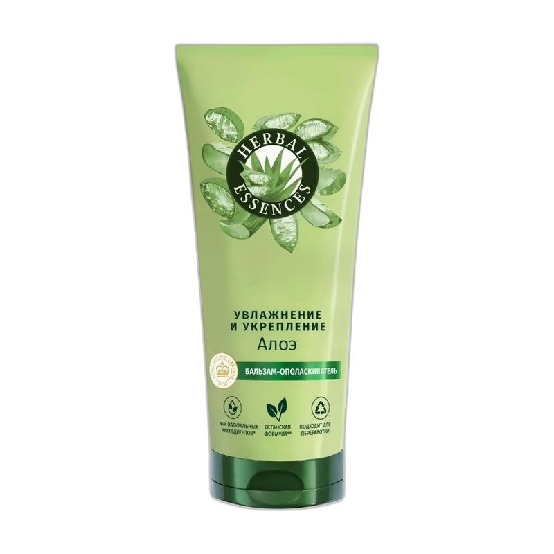 БАЛЬЗАМ-ОПОЛАСКИВАТЕЛЬ HERBAL ESSENCES АЛОЭ 250МЛ