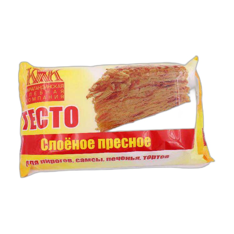 ТЕСТО СЛОЕНОЕ ПРЕСНОЕ ЛУЧШЕЕ 900ГР