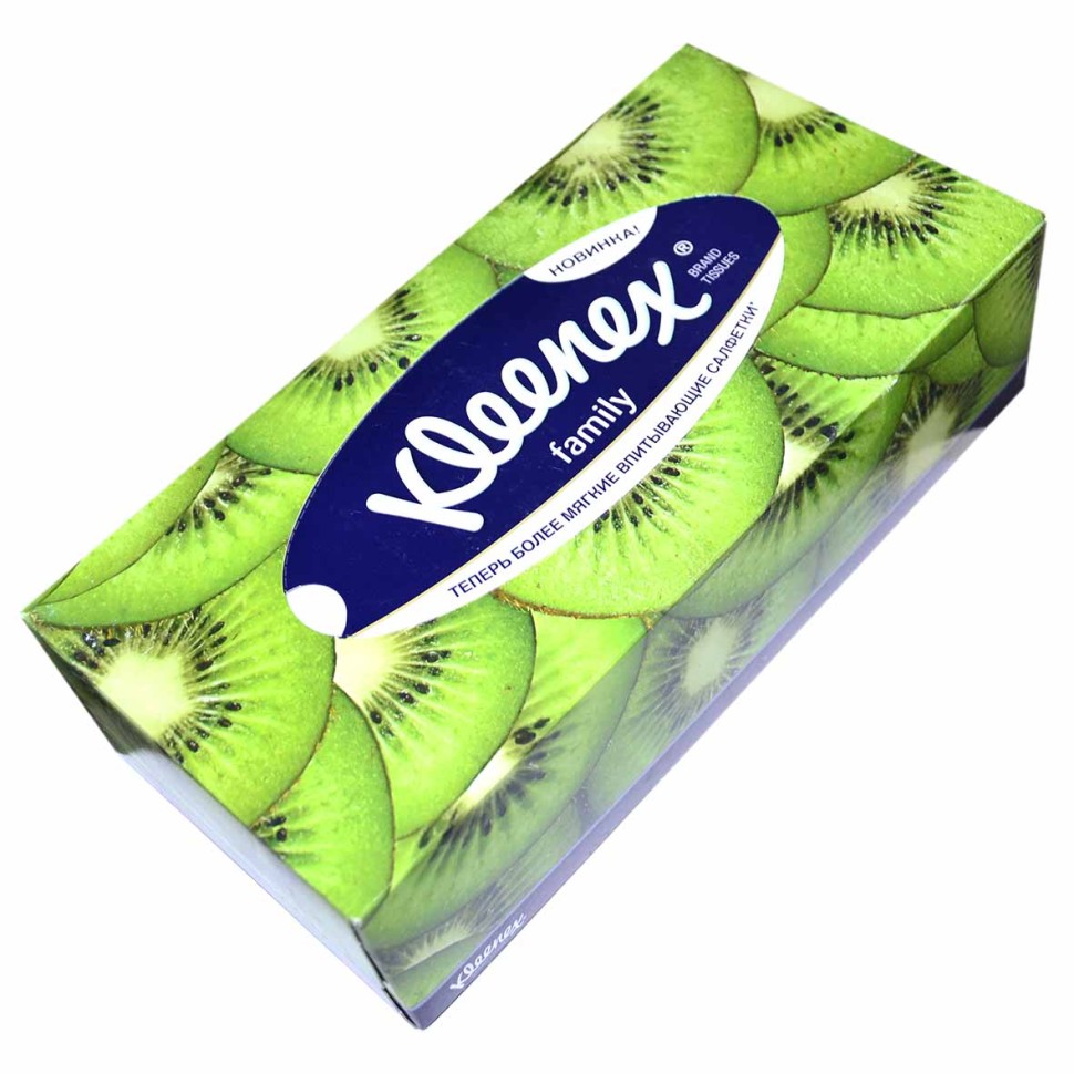 САЛФЕТКИ БУМАЖНЫЕ KLEENEX BOX ORIGINAL ВЫТЯЖНЫЕ 2-СЛОЙНЫЕ 150ШТ