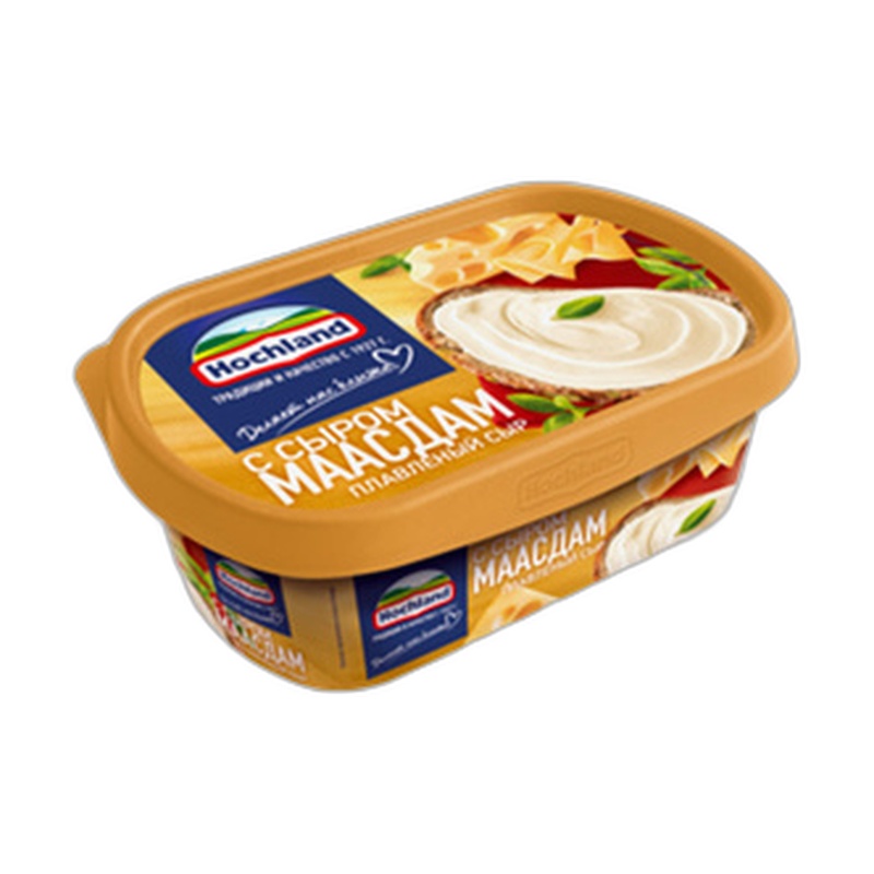 СЫР ПЛАВЛЕННЫЙ HOCHLAND СЫРНАЯ КОЛЛЕКЦИЯ МААЗДАМ 200Г