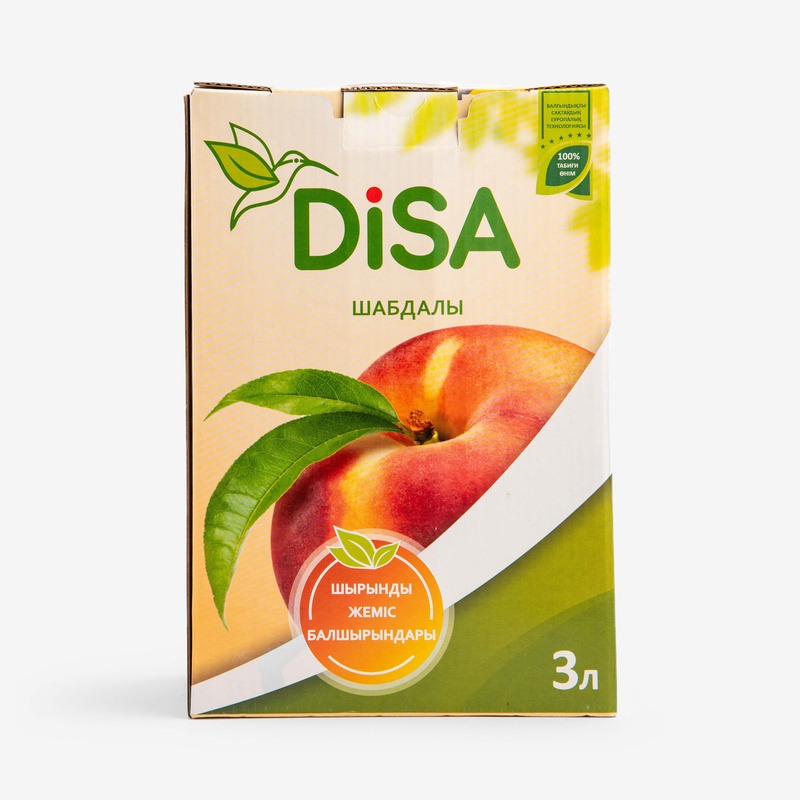 НЕКТАР DISA ПЕРСИК С МЯКОТЬЮ 3Л Т/П
