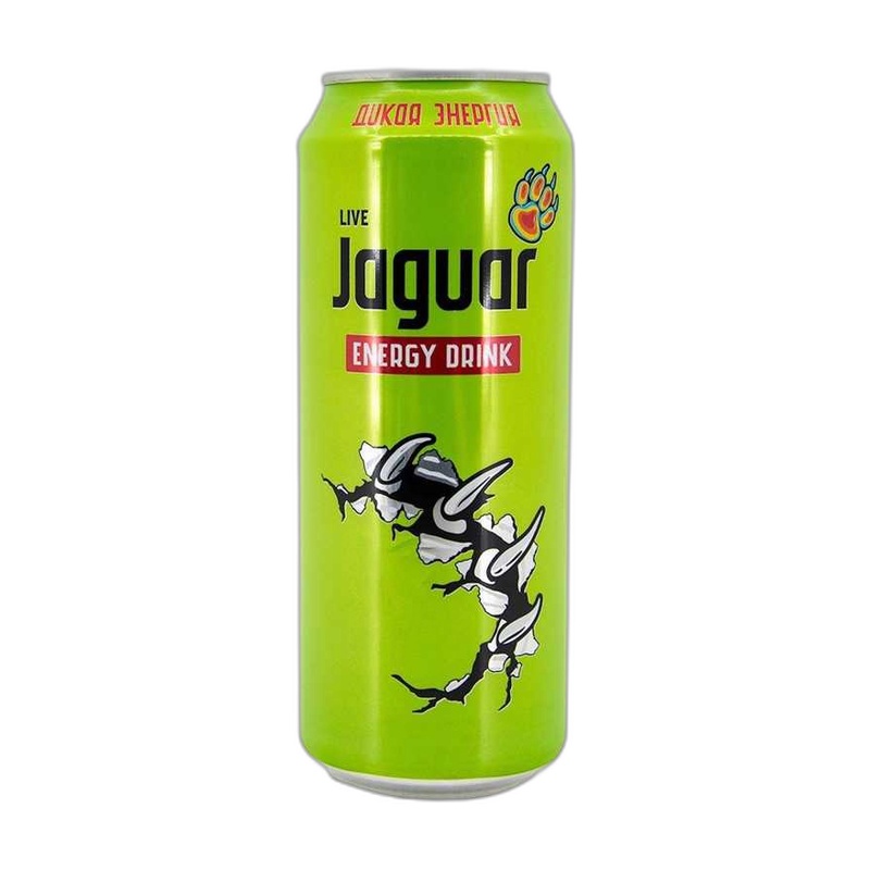 НАПИТОК ЭНЕРГЕТИЧЕСКИЙ JAGUAR LIVE 0,45Л Ж/Б