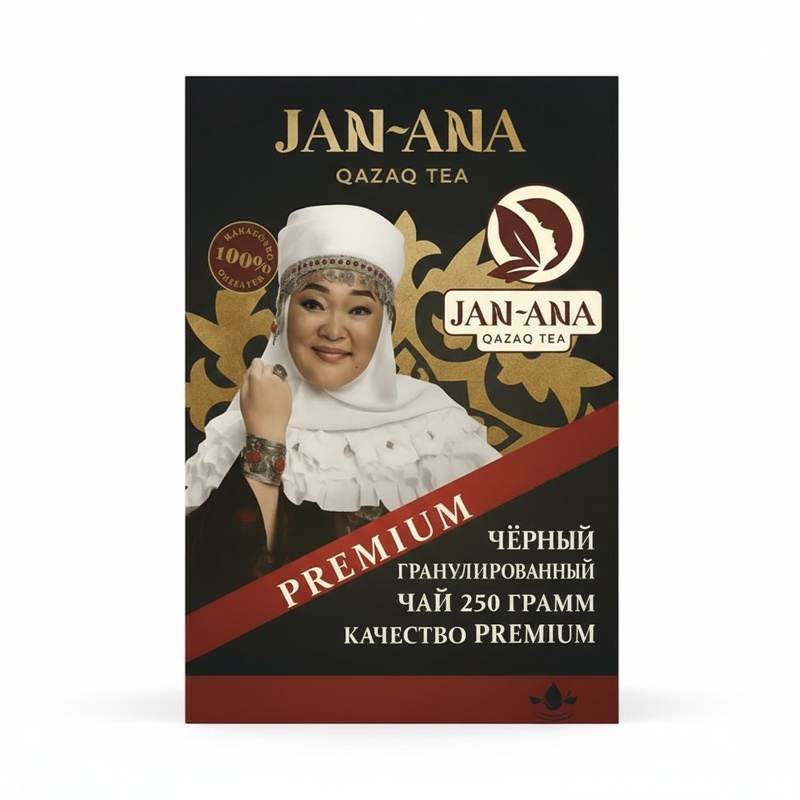 ЧАЙ ЧЕРНЫЙ ЖАНА АПАШКА PREMIUM ГРАНУЛИРОВАННЫЙ 250Г