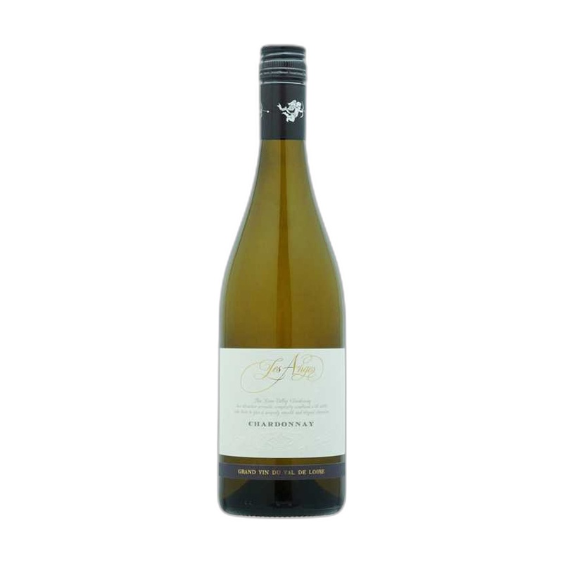 ВИНО LES ANGES CHARDONNAY БЕЛОЕ СУХОЕ 11% 0,75Л ФРАНЦИЯ