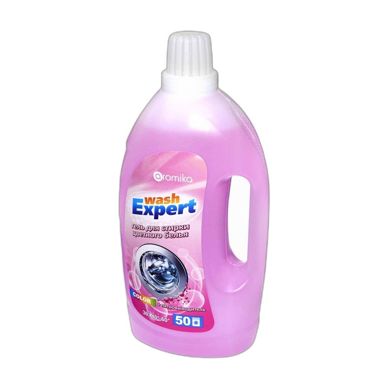 ГЕЛЬ ДЛЯ СТИРКИ WASHEXPERT COLOR+ПЯТНОВЫВОДИТЕЛЬ 2Л