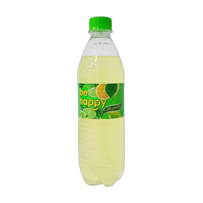 НАПИТОК ГАЗИРОВАННЫЙ BE HAPPY МОХИТО 0,5Л ПЭТ