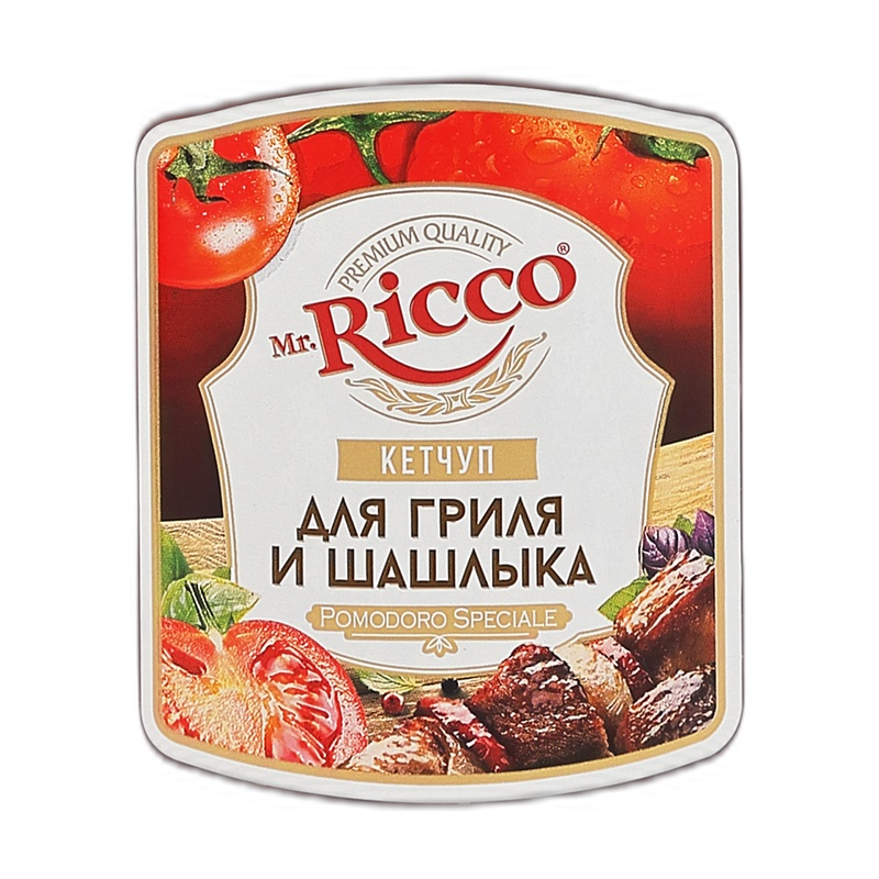 КЕТЧУП MR.RICCO POMODORO SPECIALE ДЛЯ ГРИЛЯ И ШАШЛЫКА 800Г ПЭТ