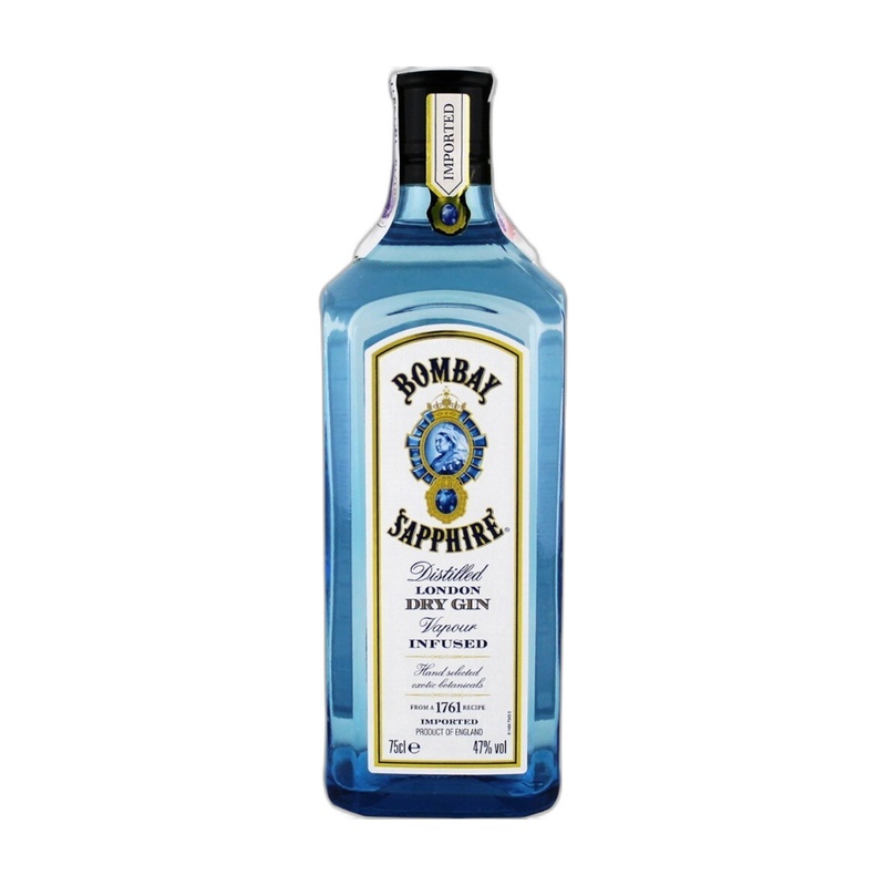 ДЖИН BOMBAY SAPPHIRE GIN 47% 0,75Л