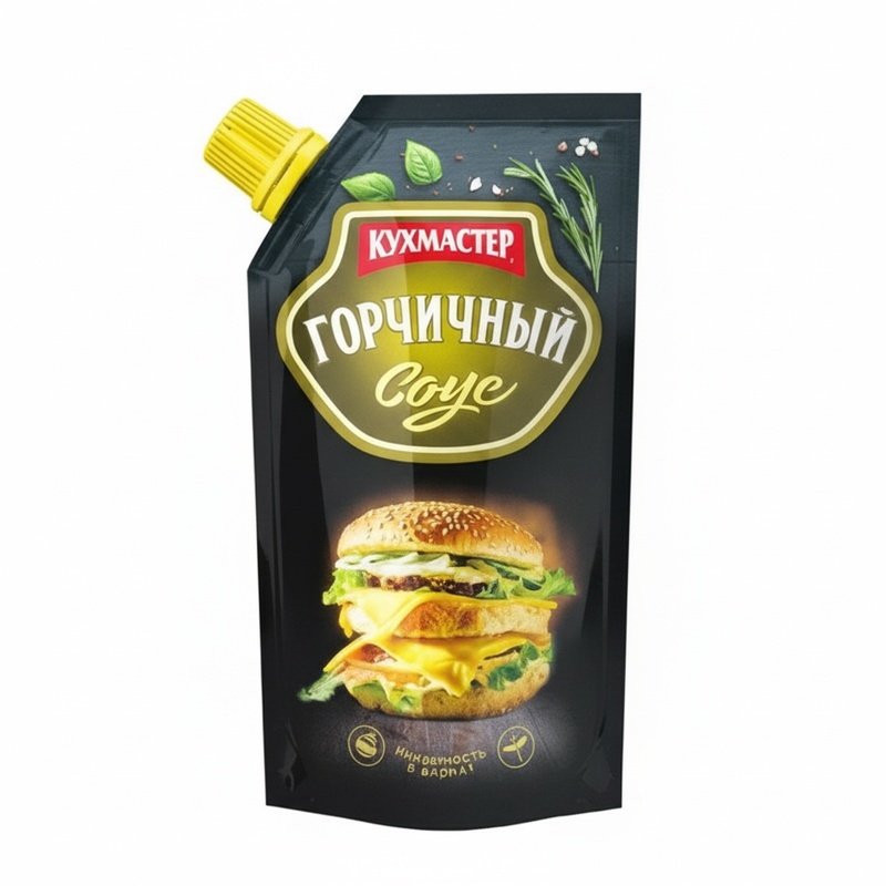 СОУС КУХМАСТЕР ГОРЧИЧНЫЙ 260Г Д/П
