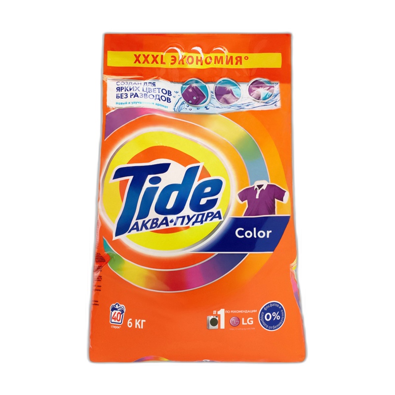 ПОРОШОК ДЛЯ СТИРКИ TIDE COLOR 6КГ