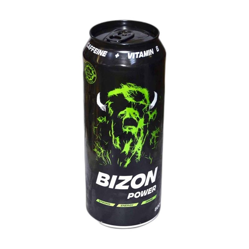 НАПИТОК ЭНЕРГЕТИЧЕСКИЙ BIZON 0,45Л Ж/Б