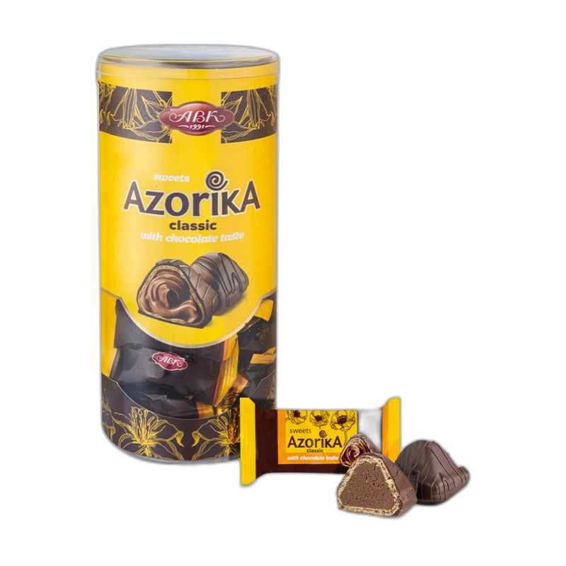 КОНФЕТЫ АБК AZORIKA ШОКОЛАДНАЯ НАЧИНКА ВЕС