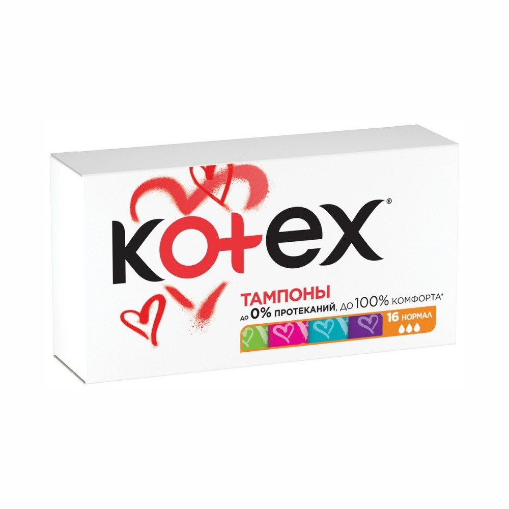 ТАМПОНЫ KOTEX NATURAL NORMAL 16ШТ