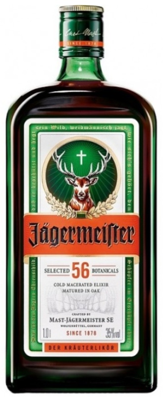 ЛИКЕР JAGERMEISTER 35% 1Л