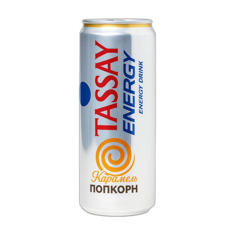 НАПИТОК ЭНЕРГЕТИЧЕСКИЙ TASSAY POPCORN 0,45Л Ж/Б