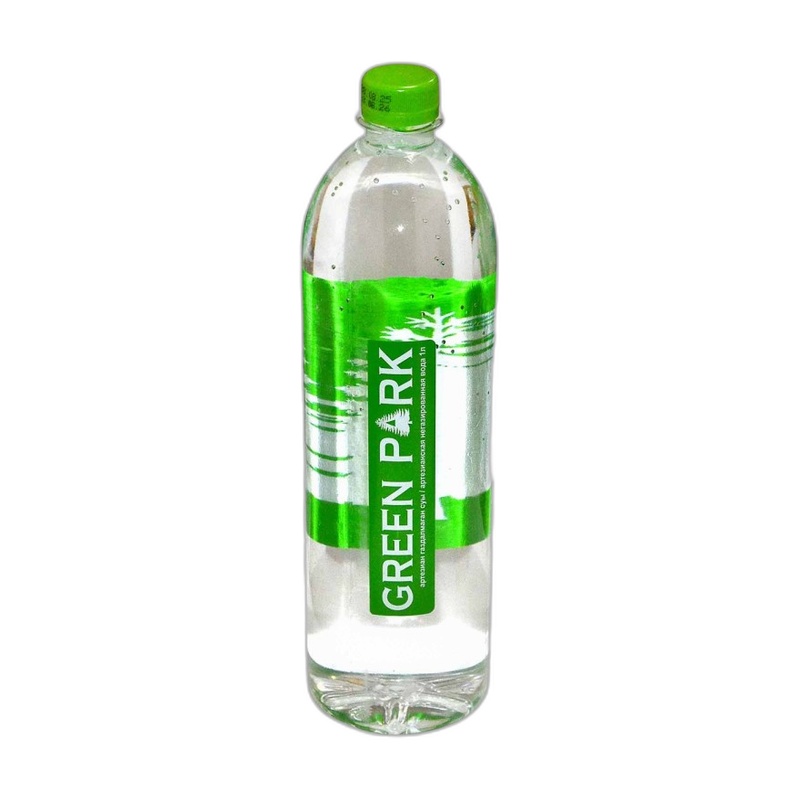 ВОДА ГАЗИРОВАННАЯ GREEN PARK АРТЕЗИАНСКАЯ 1Л ПЭТ