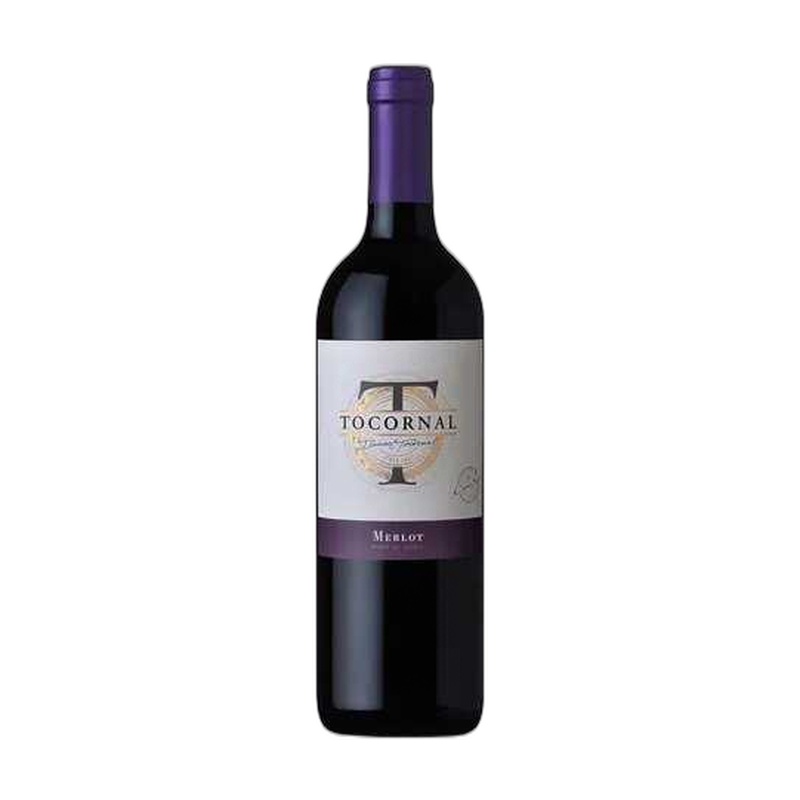 ВИНО TOCORNAL MERLOT КРАСНОЕ СУХОЕ 12% 0,75Л ЧИЛИ