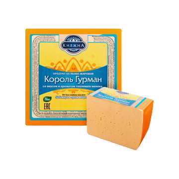 СЫРНЫЙ ПРОДУКТ ДОБРАЯ ЯНА КОРОЛЬ ГУРМАН ТВЕРДЫЙ Т/М 50% ВЕС