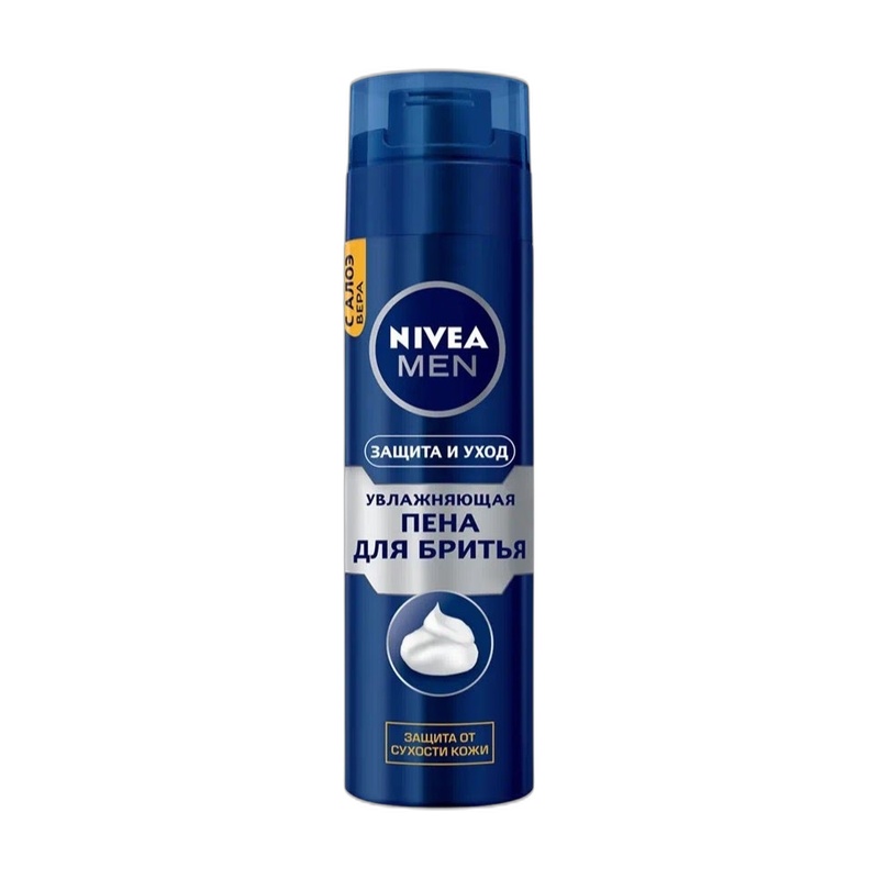 ПЕНА ДЛЯ БРИТЬЯ NIVEA MEN УВЛАЖНЯЮЩАЯ 200МЛ