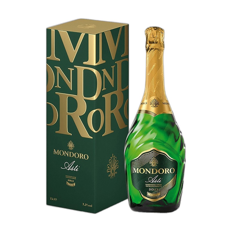 ВИНО ИГРИСТОЕ MONDORO ASTI БЕЛОЕ СЛАДКОЕ 7,5% 0,75Л ИТАЛИЯ