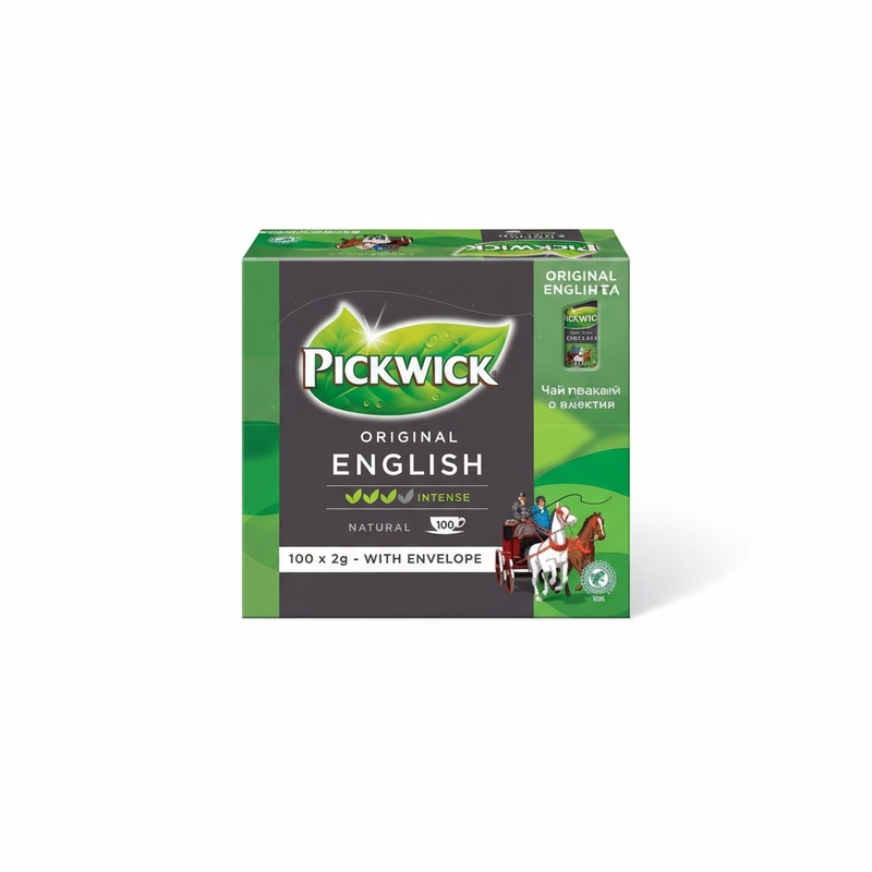 ЧАЙ ЧЕРНЫЙ PICKWICK ORIGINAL ENGLISH 100 ПАКЕТИКОВ