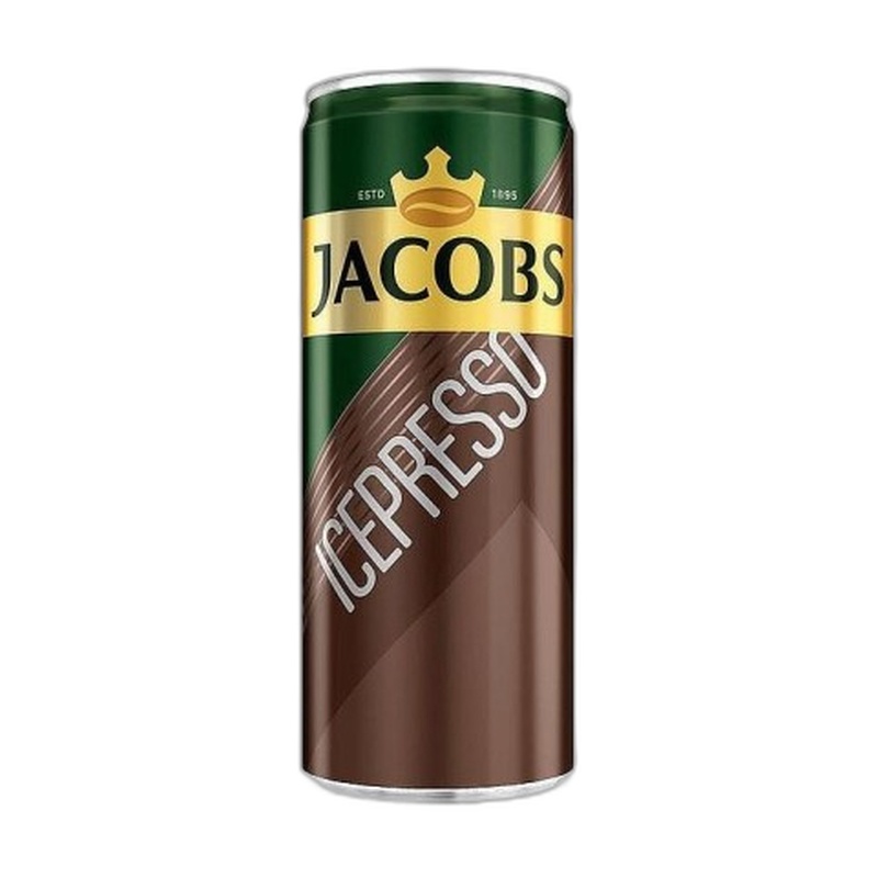 КОФЕ ХОЛОДНЫЙ JACOBS ICEPRESSO CLASSIC 250МЛ Ж/Б