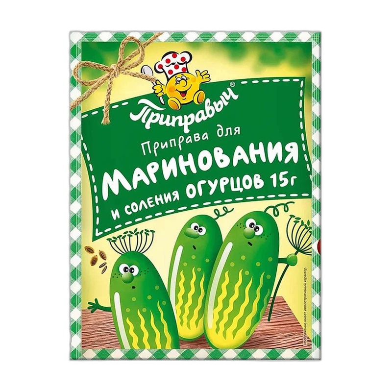 ПРИПРАВА ПРИПРАВЫЧ ДЛЯ СОЛЕНИЯ ОГУРЦОВ 15Г