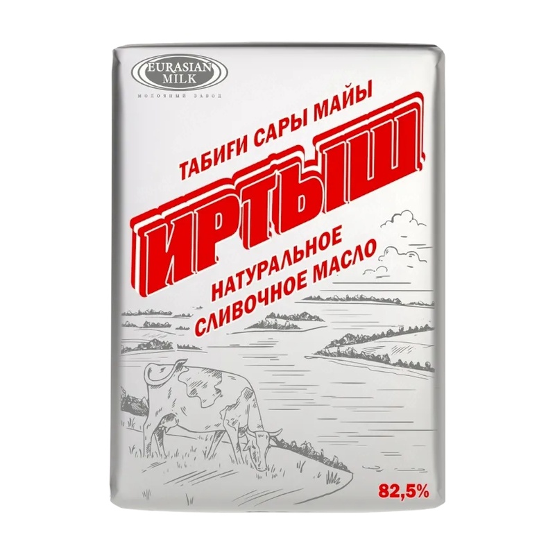 МАСЛО ИРТЫШ СЛИВОЧНОЕ 82,5% 180Г