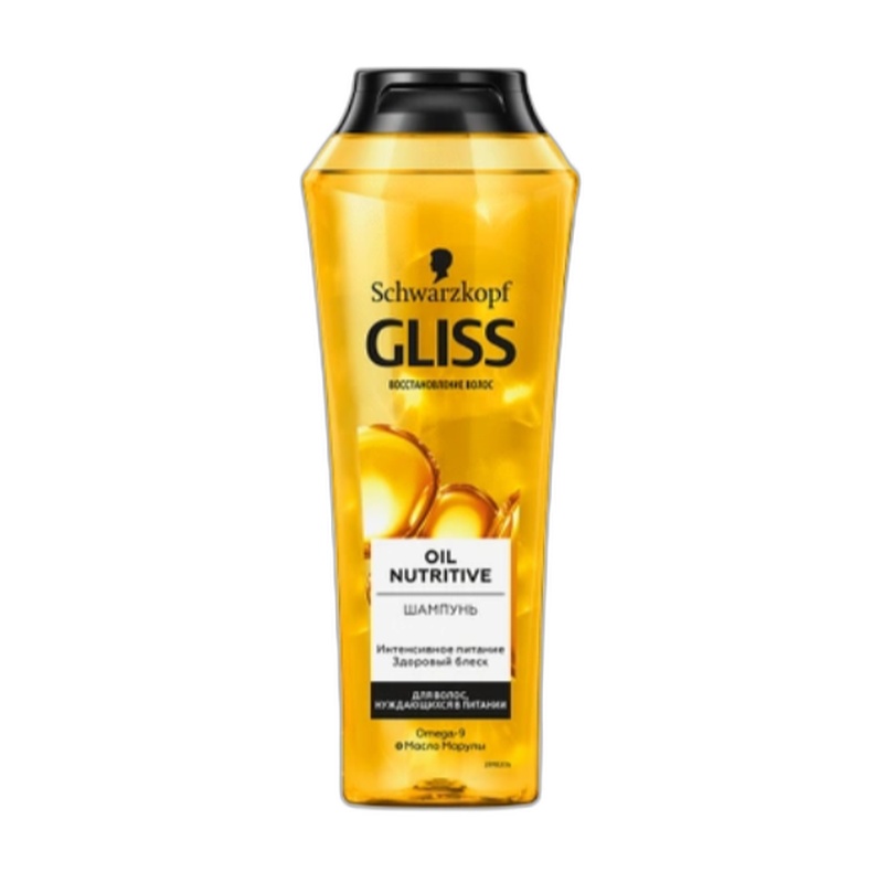 ШАМПУНЬ GLISS OIL NUTRITIVE 400МЛ